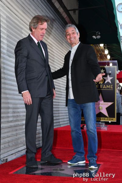 Hugh Laurie honored with star on the Walk of Fame