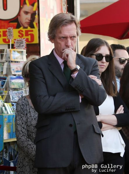 Hugh Laurie honored with star on the Walk of Fame