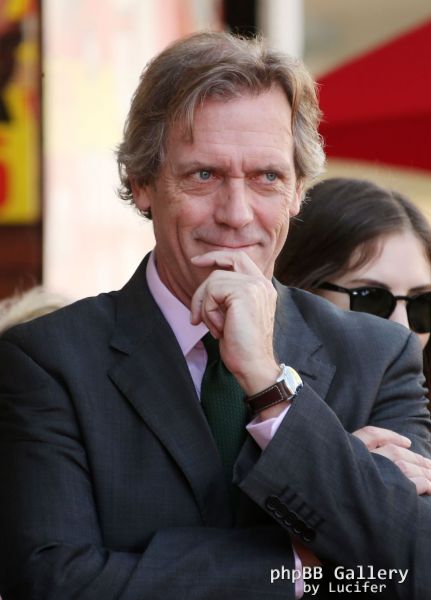 Hugh Laurie honored with star on the Walk of Fame