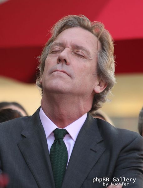 Hugh Laurie honored with star on the Walk of Fame