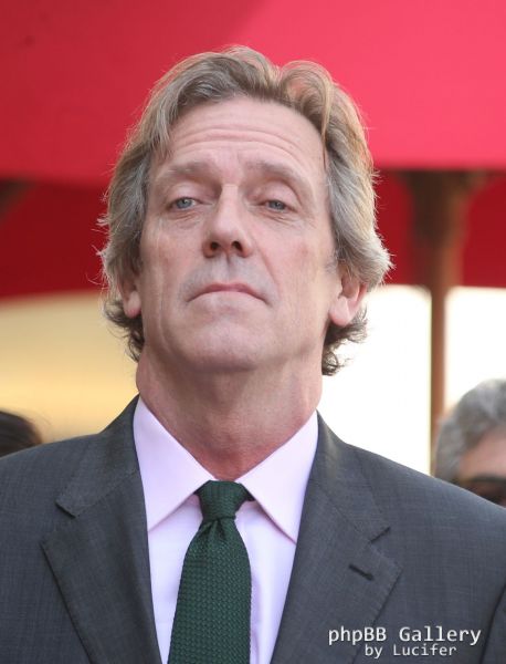 Hugh Laurie honored with star on the Walk of Fame