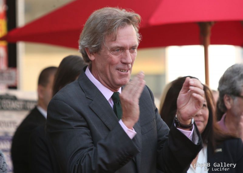 Hugh Laurie honored with star on the Walk of Fame