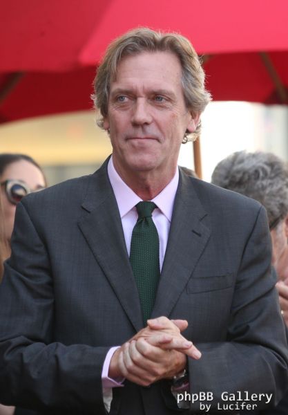 Hugh Laurie honored with star on the Walk of Fame