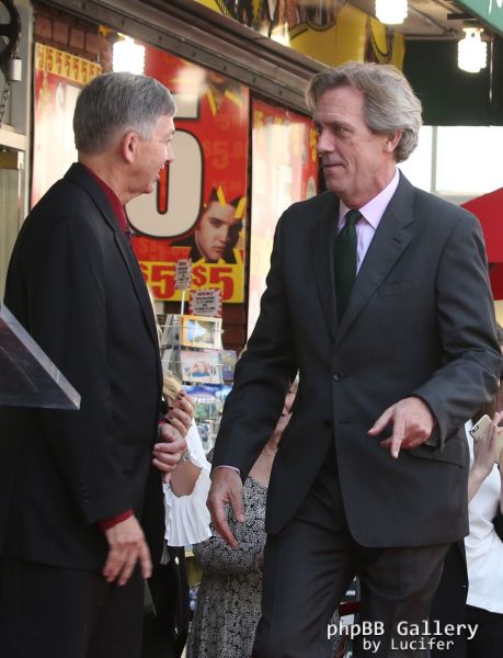 Hugh Laurie honored with star on the Walk of Fame