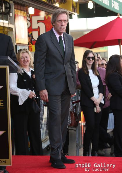 Hugh Laurie honored with star on the Walk of Fame