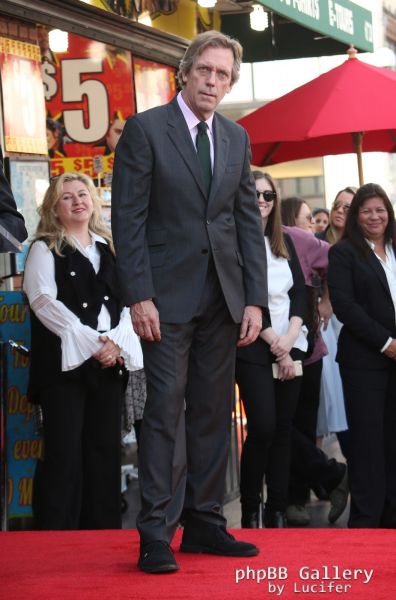 Hugh Laurie honored with star on the Walk of Fame