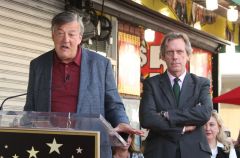 Hugh Laurie honored with star on the Walk of Fame