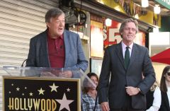 Hugh Laurie honored with star on the Walk of Fame