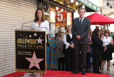 Hugh Laurie honored with star on the Walk of Fame