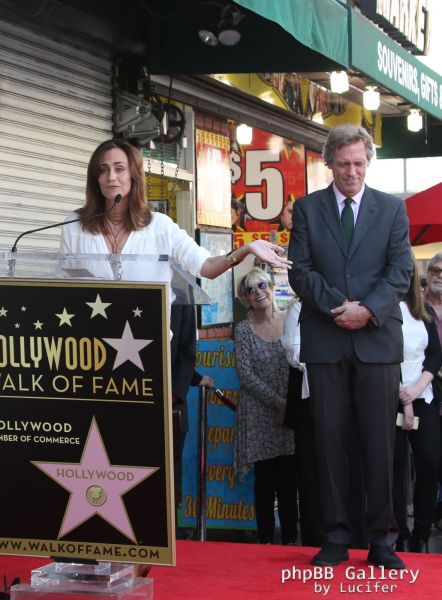 Hugh Laurie honored with star on the Walk of Fame