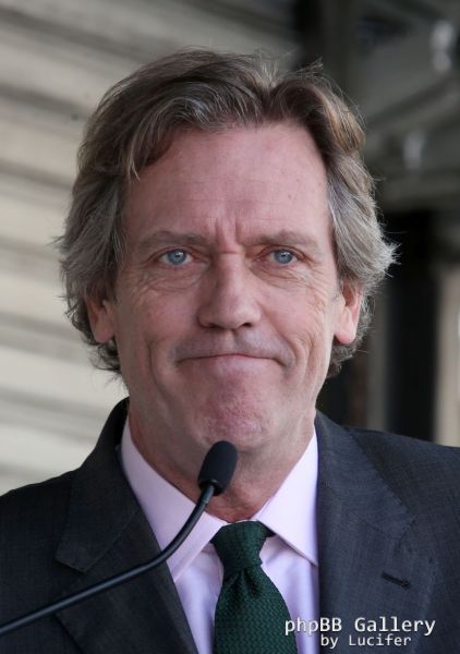 Hugh Laurie honored with star on the Walk of Fame