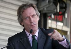Hugh Laurie honored with star on the Walk of Fame