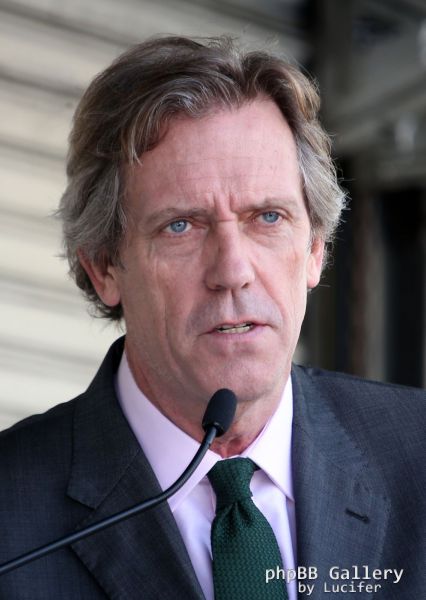 Hugh Laurie honored with star on the Walk of Fame