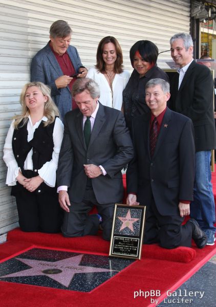Hugh Laurie honored with star on the Walk of Fame
