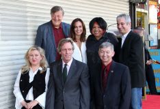 Hugh Laurie honored with star on the Walk of Fame