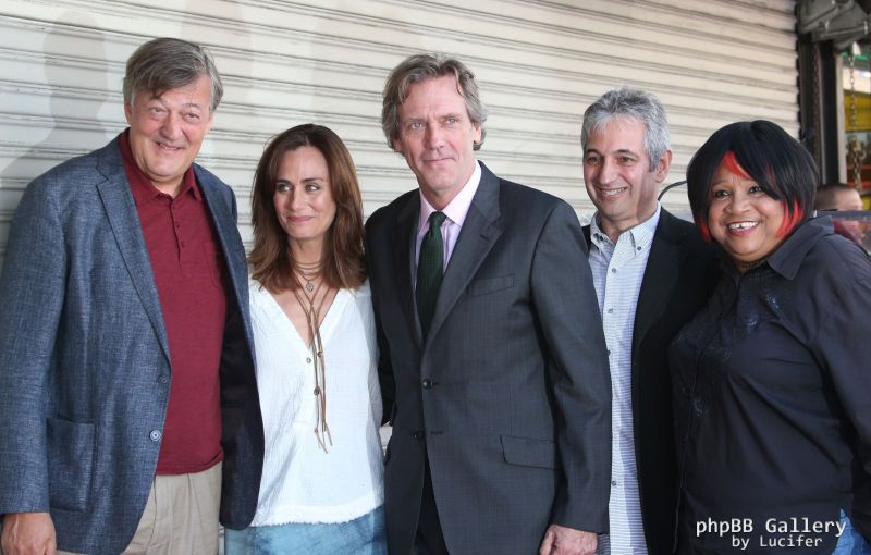 Hugh Laurie honored with star on the Walk of Fame