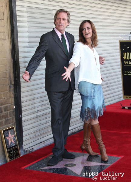 Hugh Laurie honored with star on the Walk of Fame