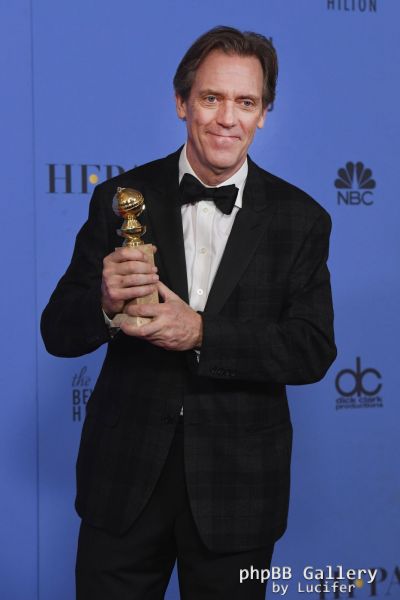 Hugh Laurie - 74th Annual Golden Globe Awards - Press Room