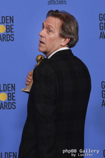 Hugh Laurie - 74th Annual Golden Globe Awards - Press Room