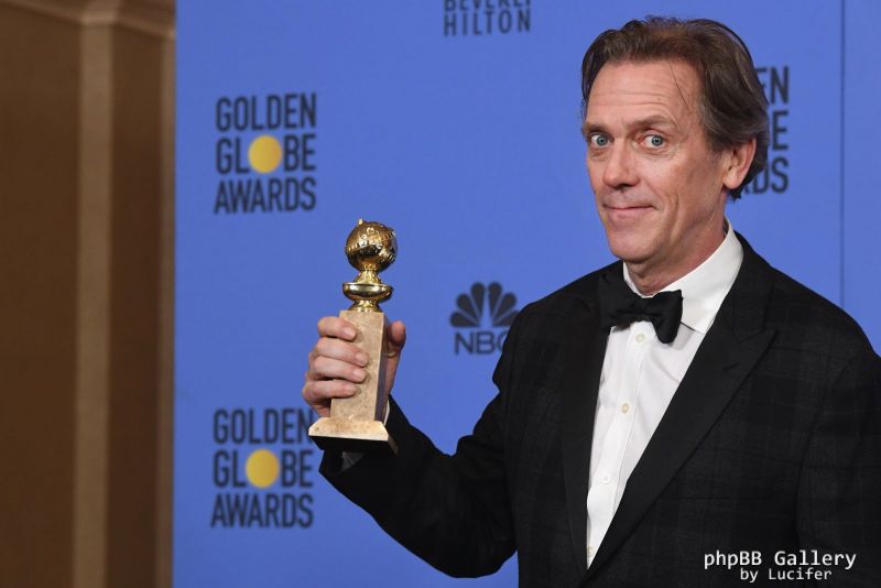 Hugh Laurie - 74th Annual Golden Globe Awards - Press Room