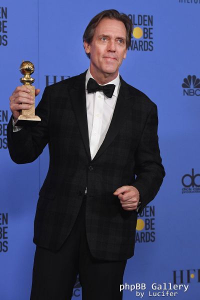 Hugh Laurie - 74th Annual Golden Globe Awards - Press Room