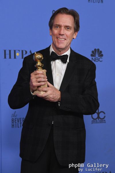 Hugh Laurie - 74th Annual Golden Globe Awards - Press Room