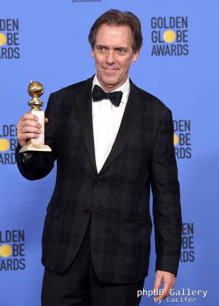 Hugh Laurie - 74th Annual Golden Globe Awards - Press Room