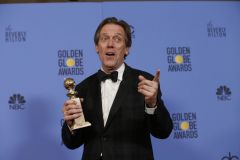 Hugh Laurie - 74th Annual Golden Globe Awards - Press Room