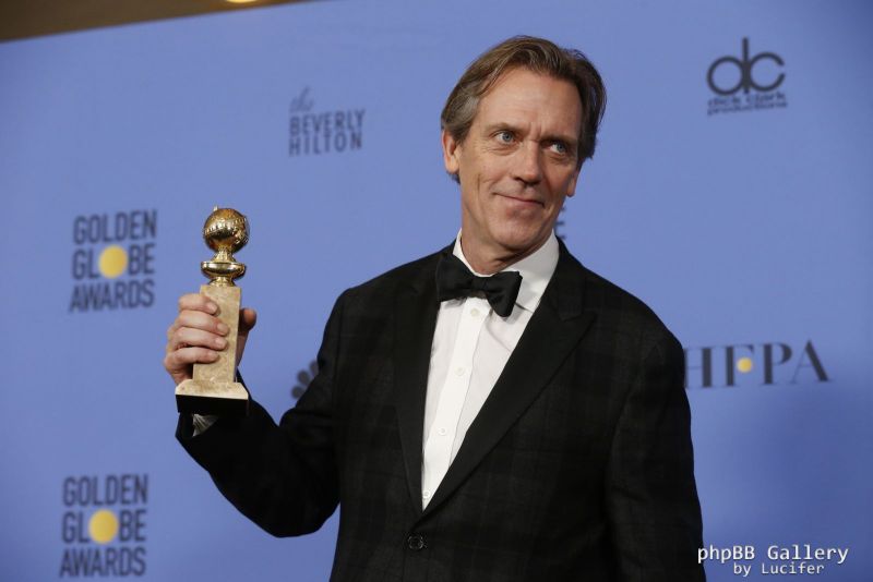 Hugh Laurie - 74th Annual Golden Globe Awards - Press Room