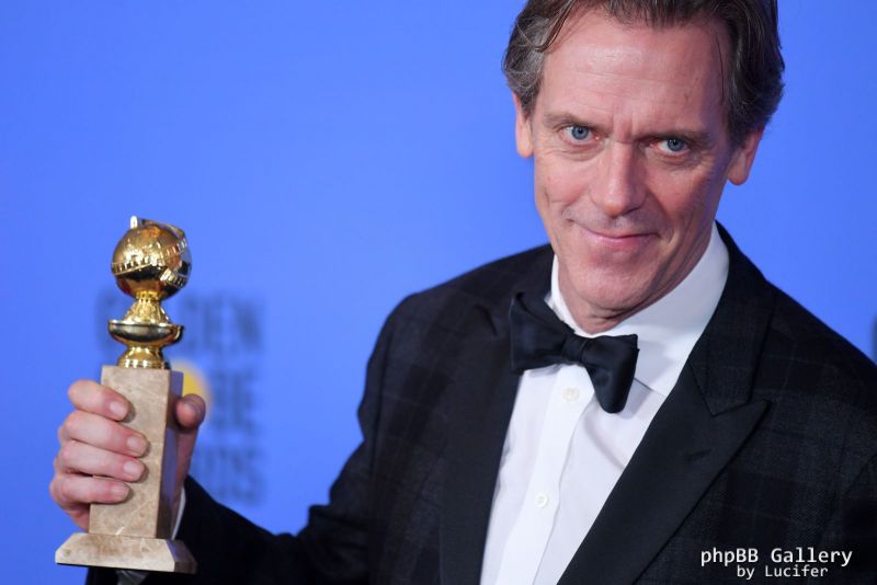 Hugh Laurie - 74th Annual Golden Globe Awards - Press Room