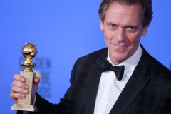 Hugh Laurie - 74th Annual Golden Globe Awards - Press Room