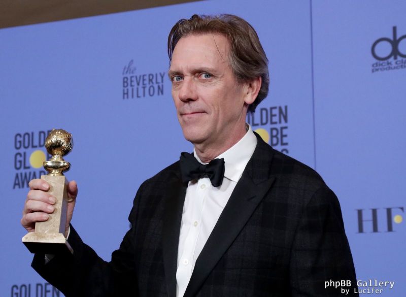 Hugh Laurie - 74th Annual Golden Globe Awards - Press Room