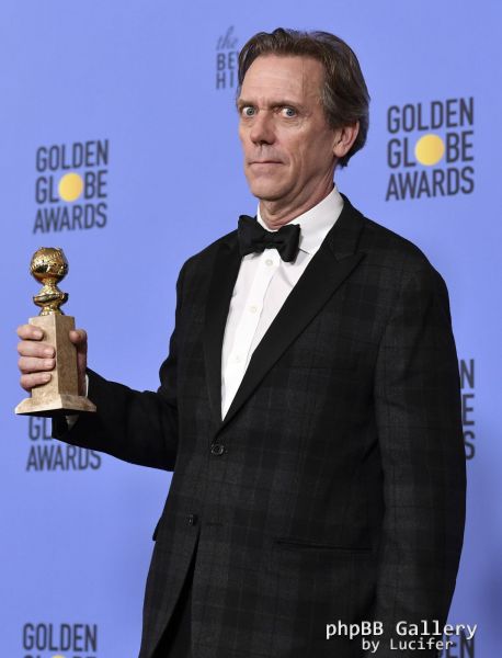 Hugh Laurie - 74th Annual Golden Globe Awards - Press Room