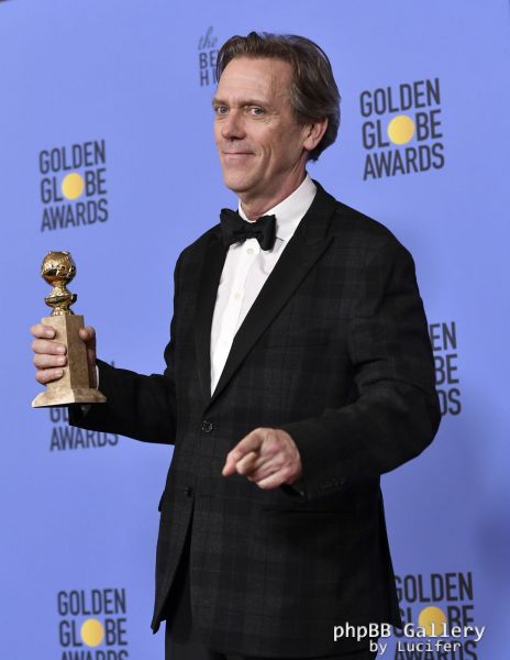 Hugh Laurie - 74th Annual Golden Globe Awards - Press Room