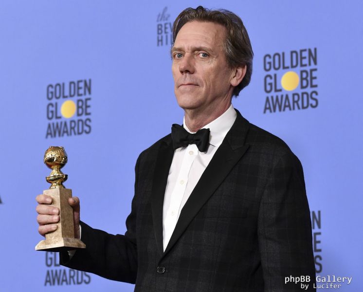 Hugh Laurie - 74th Annual Golden Globe Awards - Press Room