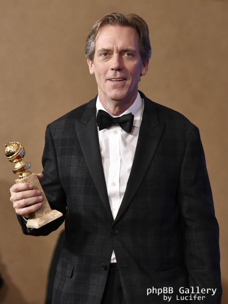 Hugh Laurie - 74th Annual Golden Globe Awards - Press Room