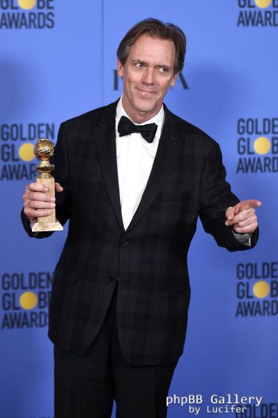 Hugh Laurie - 74th Annual Golden Globe Awards - Press Room