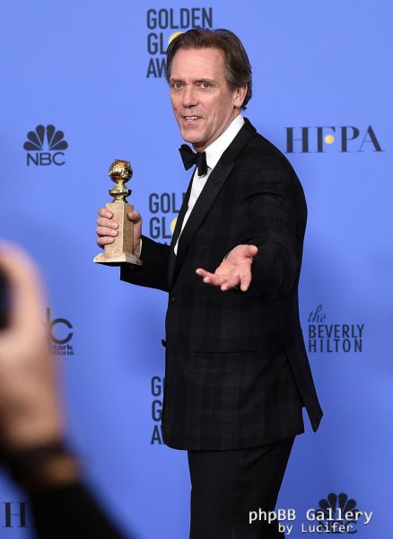 Hugh Laurie - 74th Annual Golden Globe Awards - Press Room