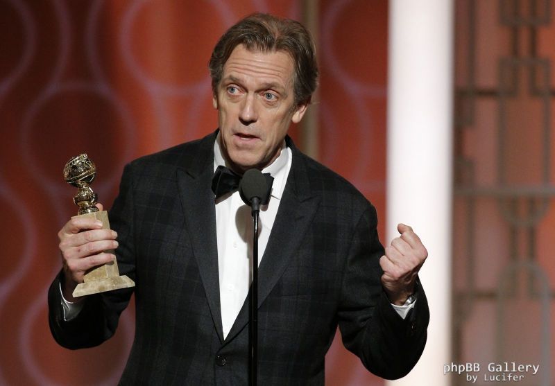 Hugh Laurie - 74th Annual Golden Globe Awards - Acceptance Speech