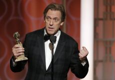 Hugh Laurie - 74th Annual Golden Globe Awards - Acceptance Speech