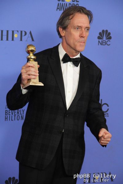 Hugh Laurie - 74th Annual Golden Globe Awards - Press Room