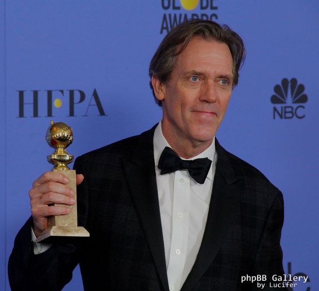Hugh Laurie - 74th Annual Golden Globe Awards - Press Room