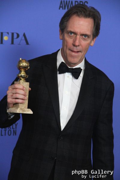 Hugh Laurie - 74th Annual Golden Globe Awards - Press Room