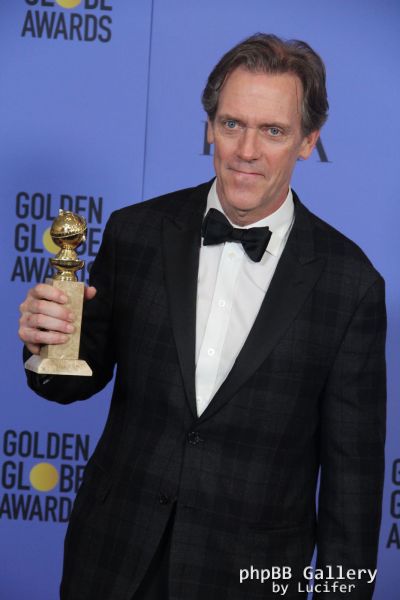 Hugh Laurie - 74th Annual Golden Globe Awards - Press Room