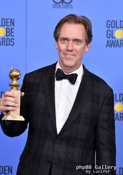 Hugh Laurie - 74th Annual Golden Globe Awards - Press Room