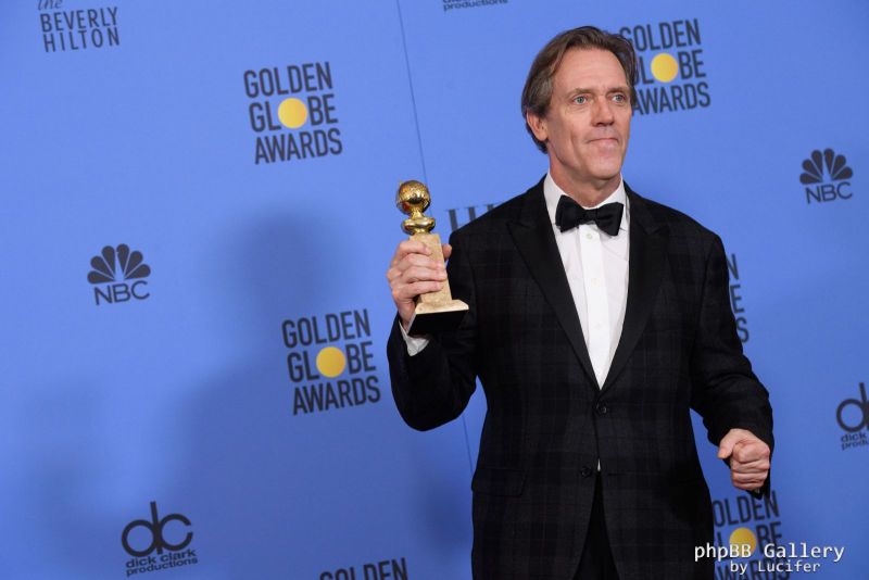 Hugh Laurie - 74th Annual Golden Globe Awards - Press Room