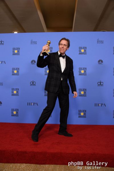 Hugh Laurie - 74th Annual Golden Globe Awards - Press Room