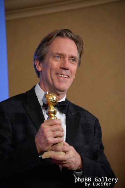 Hugh Laurie - 74th Annual Golden Globe Awards - Press Room