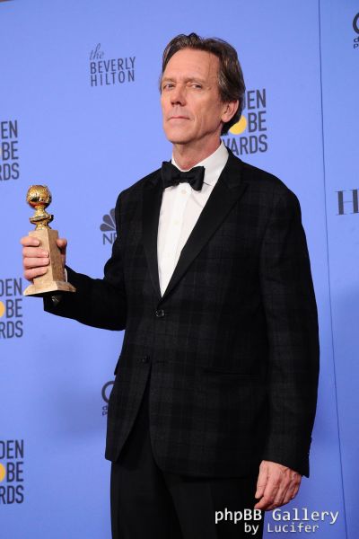 Hugh Laurie - 74th Annual Golden Globe Awards - Press Room