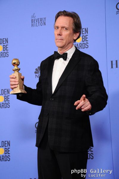 Hugh Laurie - 74th Annual Golden Globe Awards - Press Room